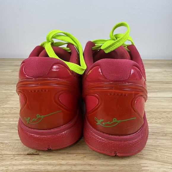 Used Nike Kobe 6 Protro Reverse Grinch-(FV4921-600 )-Size 8.5